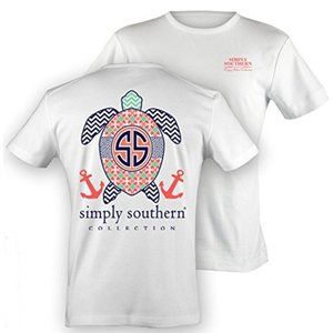 White Simply Southern T-Shirt